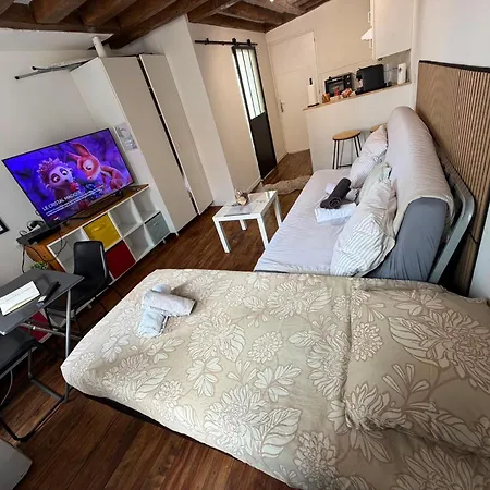 Appartement studio calme tout équipé en Bord de Marne - Proche Disney *
