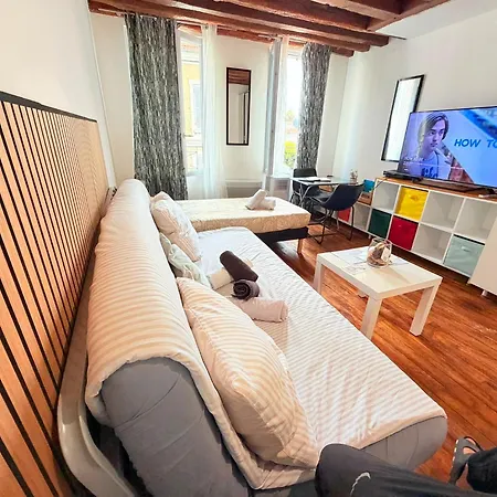 studio calme tout équipé en Bord de Marne - Proche Disney Appartement Jouarre